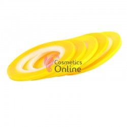 Banda decorativa de unghii 1mm Galben